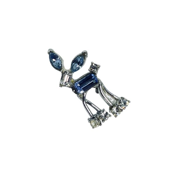 Vintage Lot Of 5 Silver Tone Brooches (6091) - Picture 2 of 7